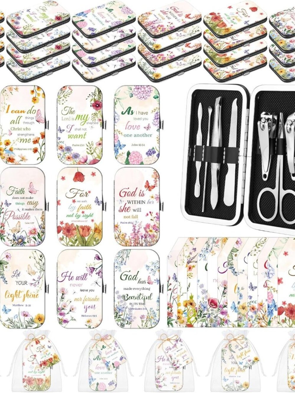 One Piece Random Design Shinymoon Manicure Nail Clipper Set with Card